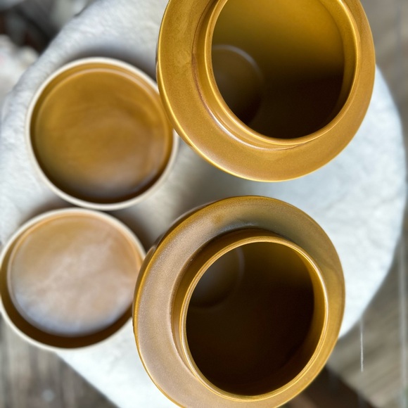 Rare find- West Elm Dynasty Jar set of 2 - Picture 4 of 13